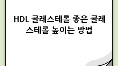 고지혈증 극복, 나만의 성공 스토리