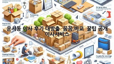 운서동 이사 후기 대방출! ✨ 꼼꼼 비교 & 꿀팁 공개 🚚 #이사서비스